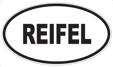 REIFEL - Oval Magnet