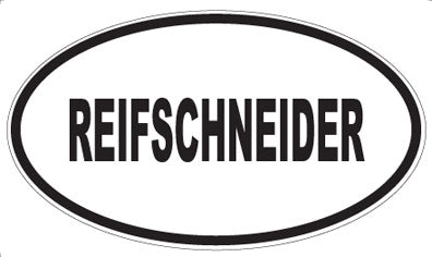 REIFSCHNEIDER - Oval Magnet