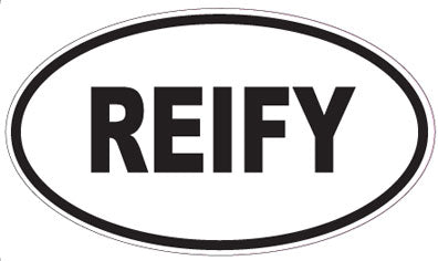 REIFY - Oval Magnet
