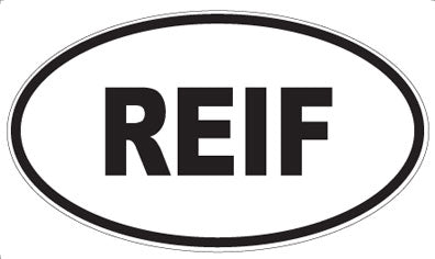 REIF - Oval Magnet
