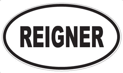 REIGNER - Oval Magnet
