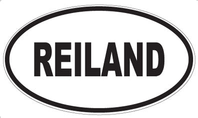 REILAND - Oval Magnet