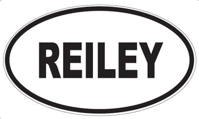 REILEY - Oval Magnet