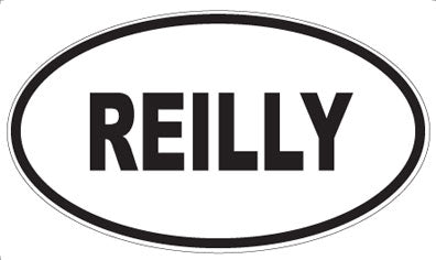 REILLY - Oval Magnet