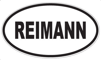 REIMANN - Oval Magnet