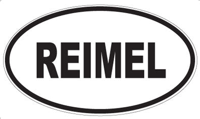 REIMEL - Oval Magnet