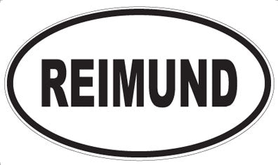 REIMUND - Oval Magnet