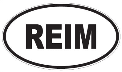 REIM - Oval Magnet
