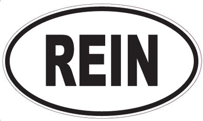 REIN - Oval Sticker