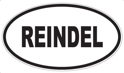 REINDEL - Oval Magnet