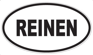 REINEN - Oval Magnet