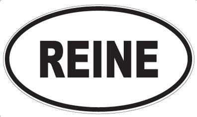 REINE - Oval Magnet