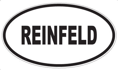 REINFELD - Oval Magnet