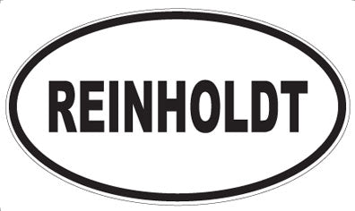 REINHOLDT - Oval Magnet