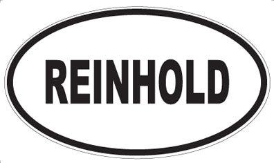 REINHOLD - Oval Magnet