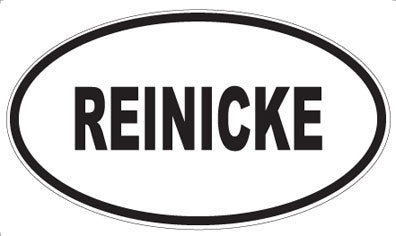 REINICKE - Oval Magnet