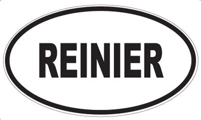 REINIER - Oval Sticker