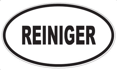 REINIGER - Oval Magnet