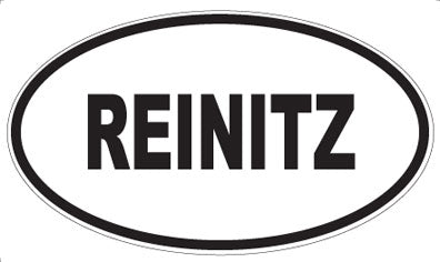 REINITZ - Oval Magnet