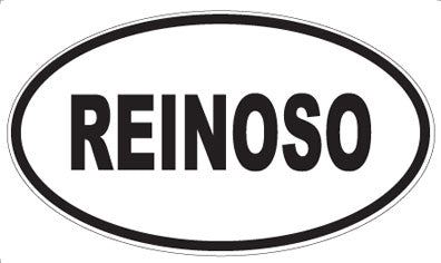 REINOSO - Oval Magnet