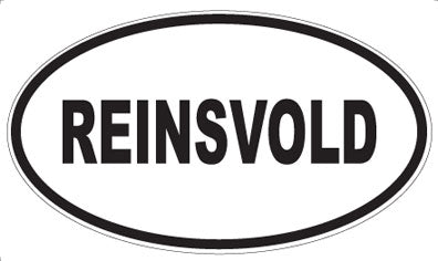 REINSVOLD - Oval Magnet