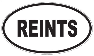 REINTS - Oval Magnet