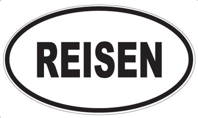 REISEN - Oval Magnet