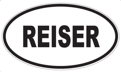 REISER - Oval Magnet