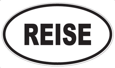 REISE - Oval Magnet