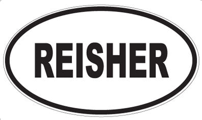 REISHER - Oval Magnet