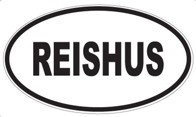 REISHUS - Oval Magnet
