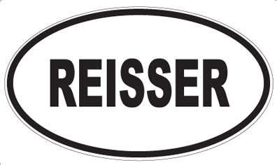 REISSER - Oval Magnet