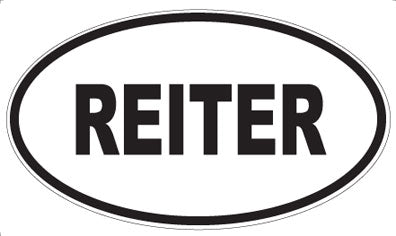 REITER - Oval Magnet