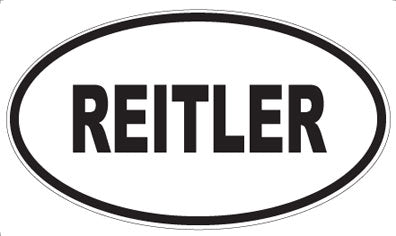 REITLER - Oval Magnet