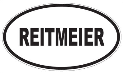 REITMEIER - Oval Magnet