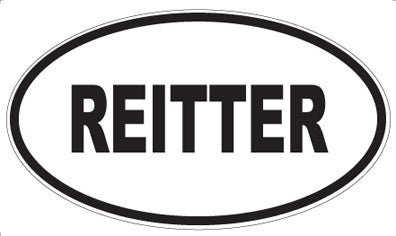 REITTER - Oval Magnet