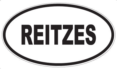 REITZES - Oval Magnet