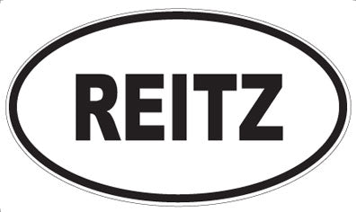 REITZ - Oval Magnet