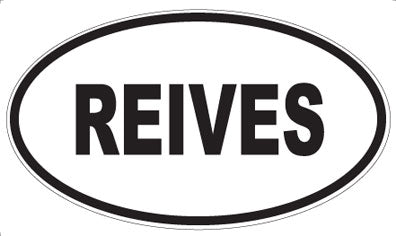 REIVES - Oval Magnet