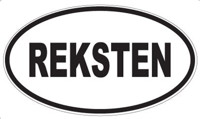 REKSTEN - Oval Magnet