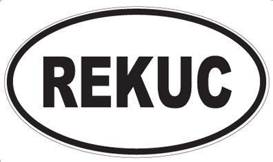 REKUC - Oval Magnet
