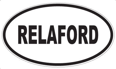 RELAFORD - Oval Magnet