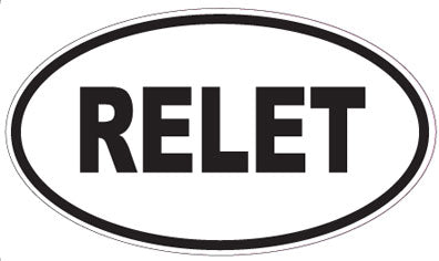 RELET - Oval Magnet