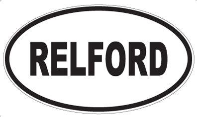RELFORD - Oval Magnet