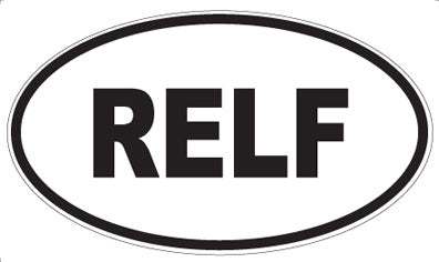 RELF - Oval Magnet