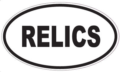 RELICS - Oval Sticker