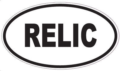 RELIC - Oval Magnet