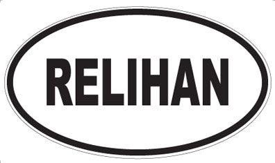 RELIHAN - Oval Magnet
