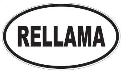 RELLAMA - Oval Magnet