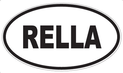 RELLA - Oval Magnet